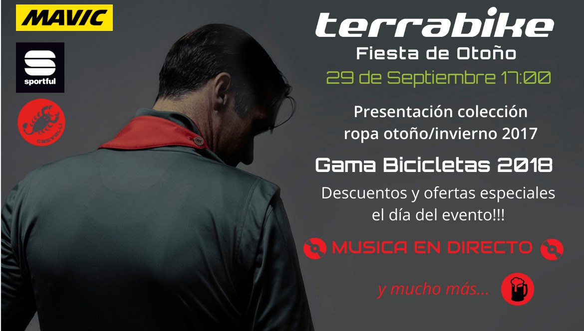 Fiesta de otoño y  presentación de la temporada invierno 2017/18 en Terrabike